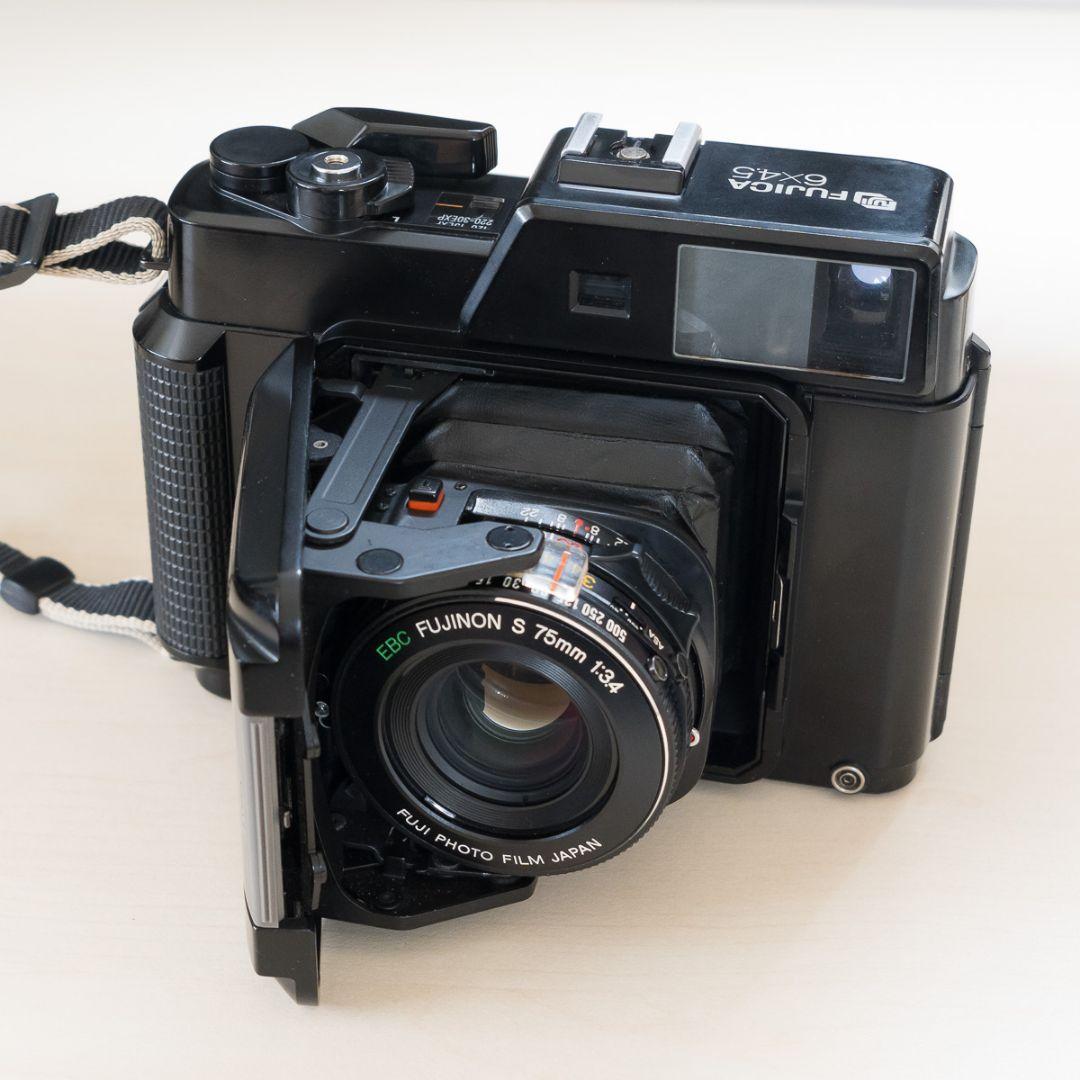 FUJICAフジカ GS645 Pro 75mm f3.4 ケース付き 動作品