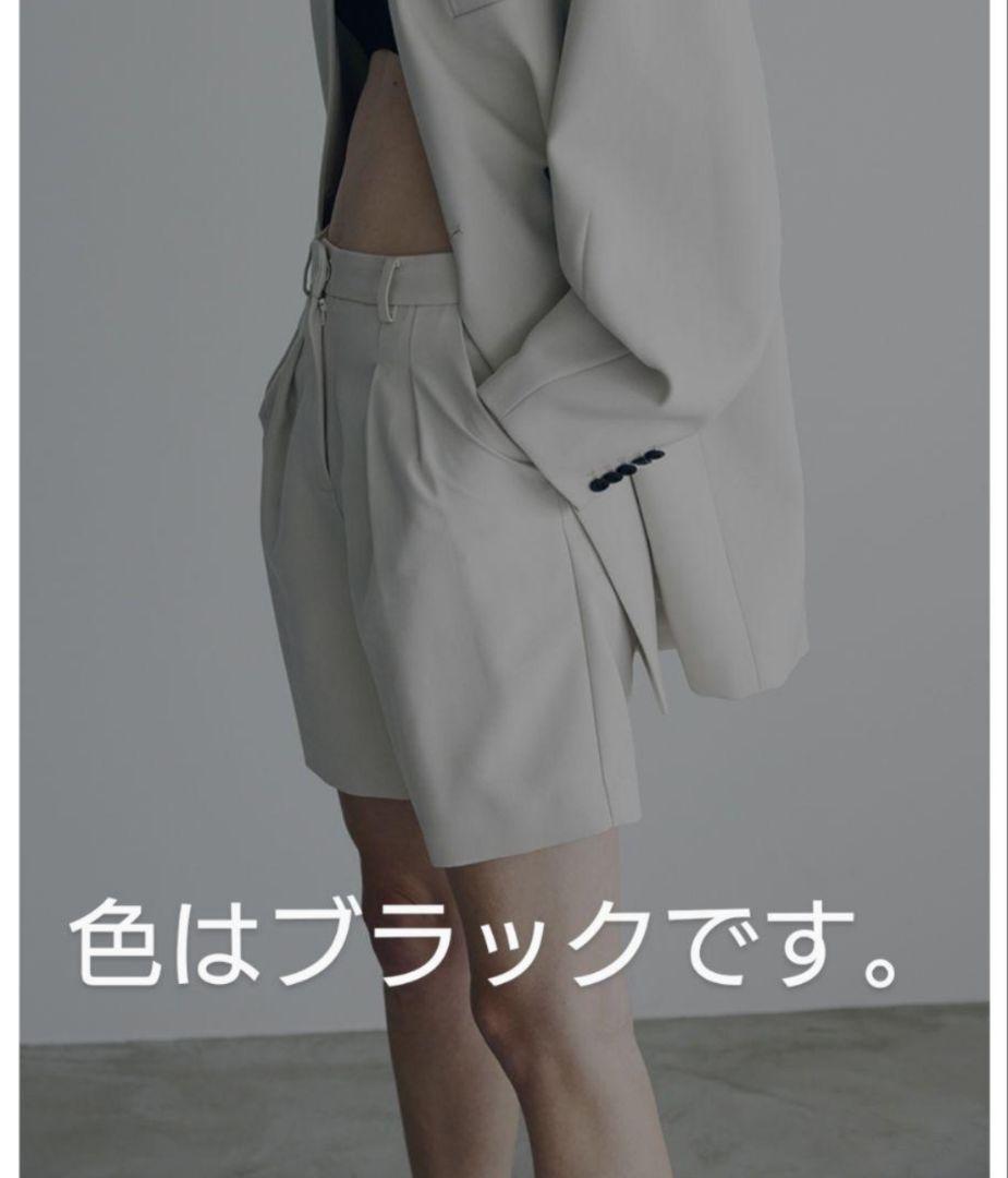 EASY TUCK HALF PANTS【Ameri】