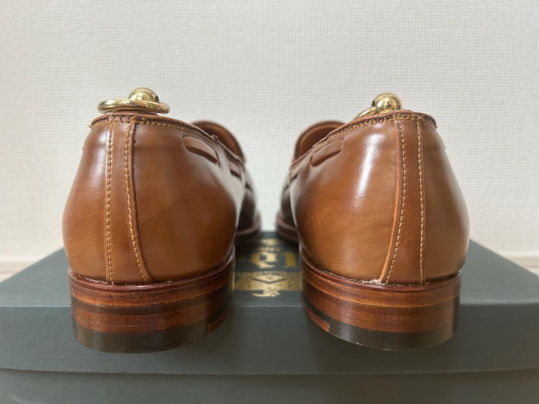 オールデン　ウィスキー ローファー　9E