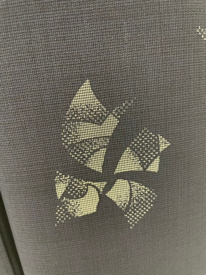 美品 正絹夏もの 夏大島紬創作訪問着(証紙あり)単品 美品 正絹夏もの 夏大島紬創作訪問着(証紙あり)単品