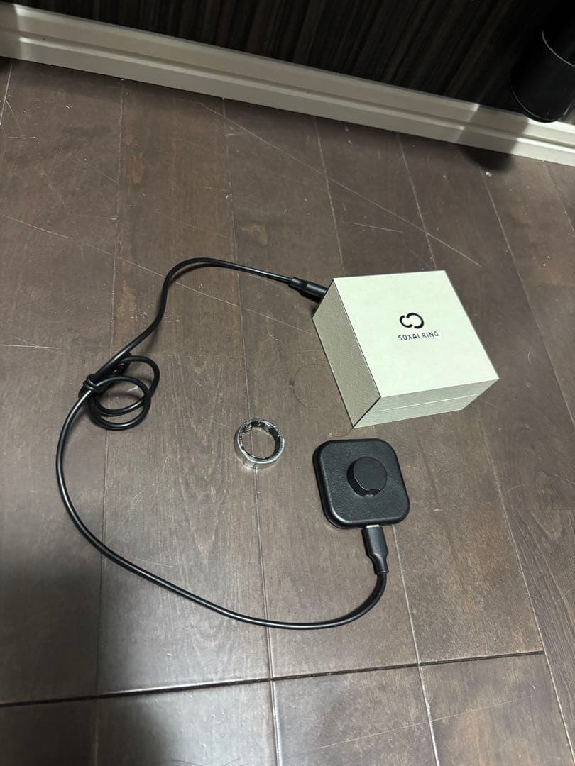 ジャンク】SOXAI RING　ソクサイリング　シルバー光沢