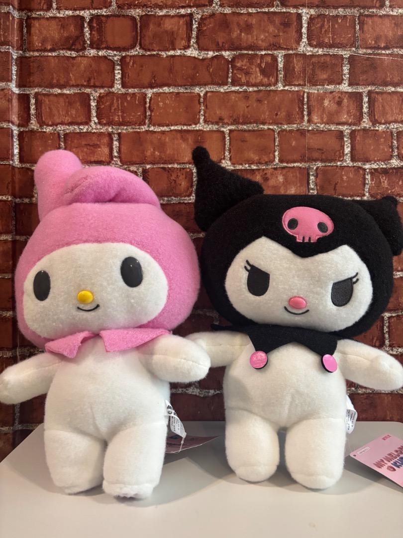 希少　タグ付　マイメロ♡クロミ　シャイニーローズ　ぬいぐるみ　コンプリートセット 早い者勝ち】マイメロディNetflix ぬいぐるみ マイメロ クロミ