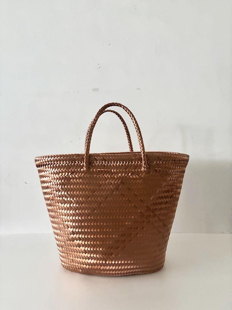 【美品】Cilantron　メキシコ　メルカドバッグ　大　rust