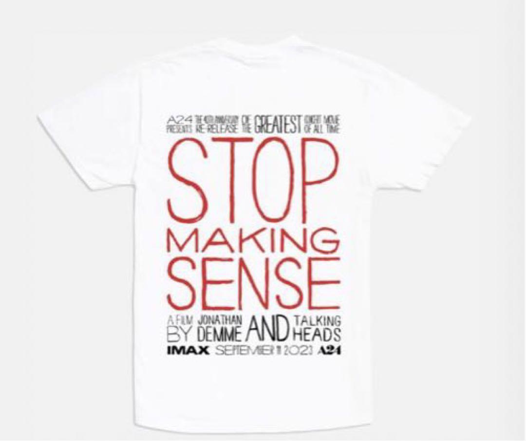 A24 ストップ・メイキング・センス コンタクトシート Tシャツ L
