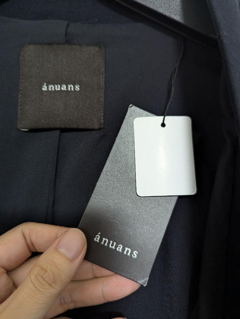 新品未使用　anuans　アニュアンス　ミドルレングススリットスリーブジャケット