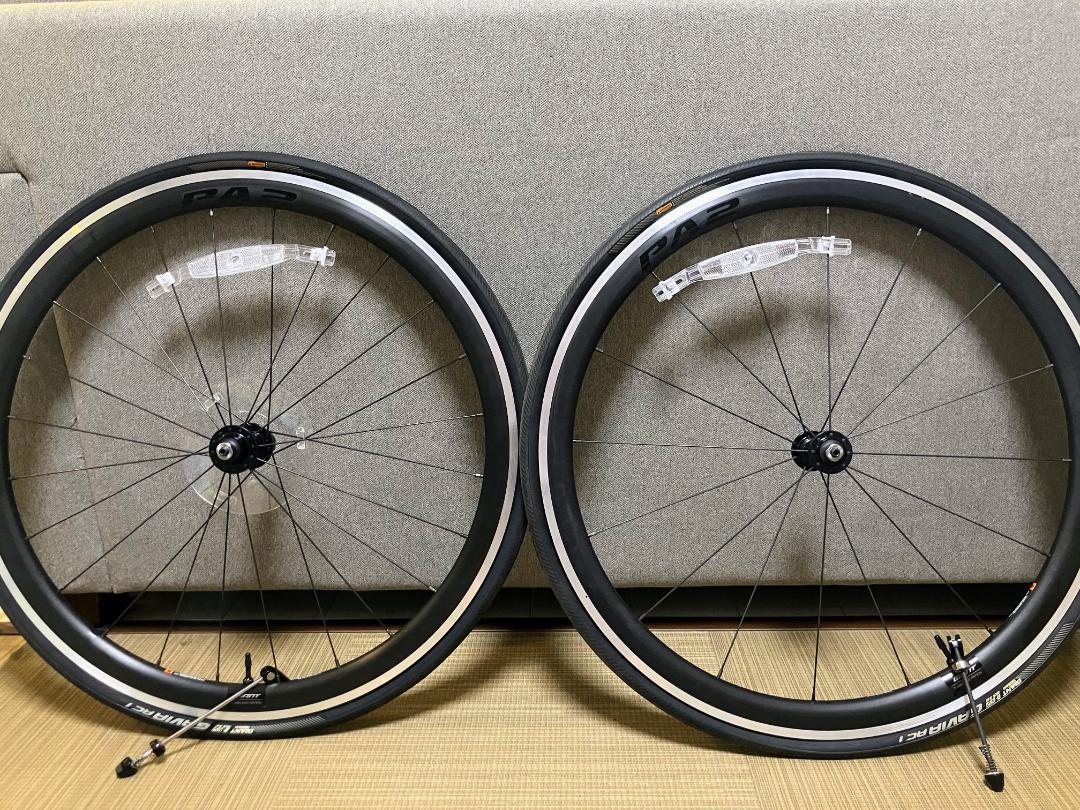 【新品未使用】GIANT P-A2 リムブレーキ用ホイール前後セット
