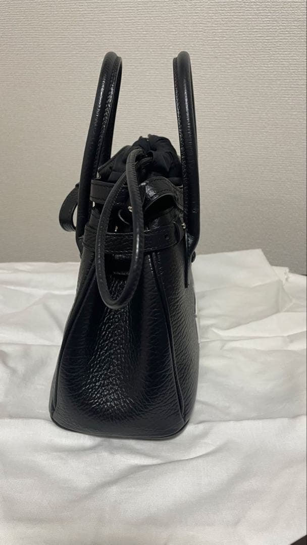 MaisonMargiela5AC2wayバッグ黒ハンドバッグマルジェラ MaisonMargiela5AC2wayバッグ黒ハンドバッグマルジェラ