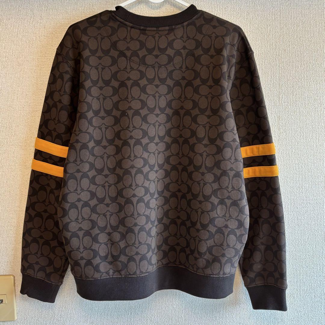 COACH ヴァーシティ シグネチャー クルーネック　トレーナー　スウェット