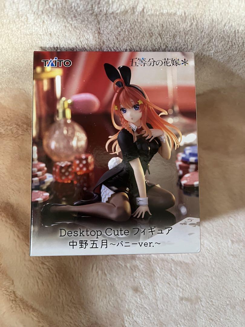 五等分の花嫁　Desktop Cute フィギュア　バニーver. 5種 未開封五等分の花嫁* Desktop Cute フィギュア 中野三玖?バニー
