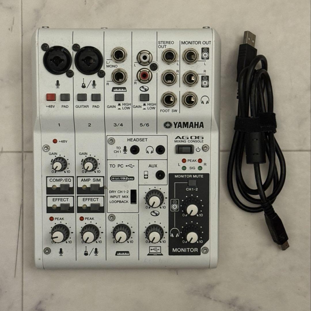 YAMAHA AG06 ミキサー