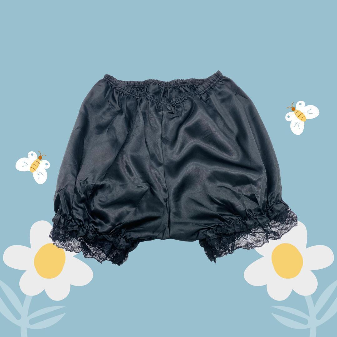 ドロワーズ パンツ ペチコート ロリータ レース ブラック 2L - メルカリ ドロワーズ パンツ ペチコート ロリータ レース ブラック 2L - メルカリ