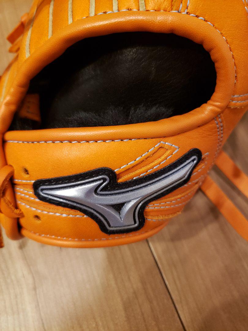 Mizunoジュニア用 軟式グローブ オレンジ　イチローモデル　ミズノ少年外野手