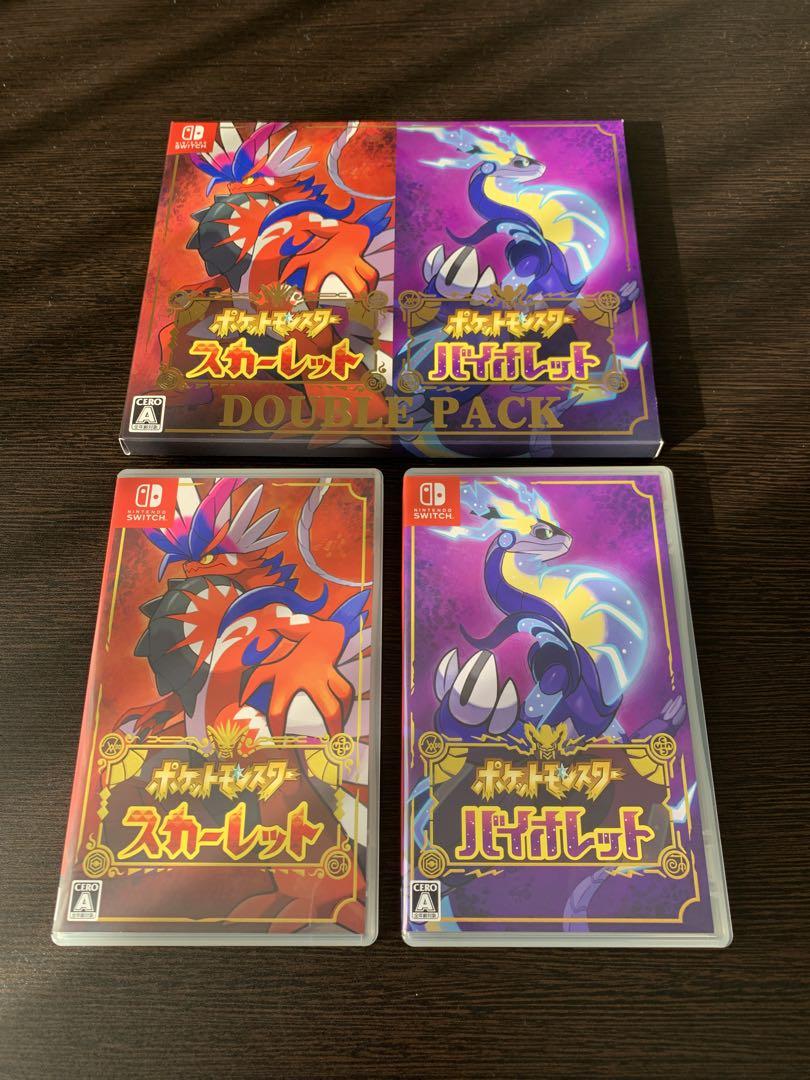 美品　ポケットモンスター スカーレット・バイオレット ダブルパック