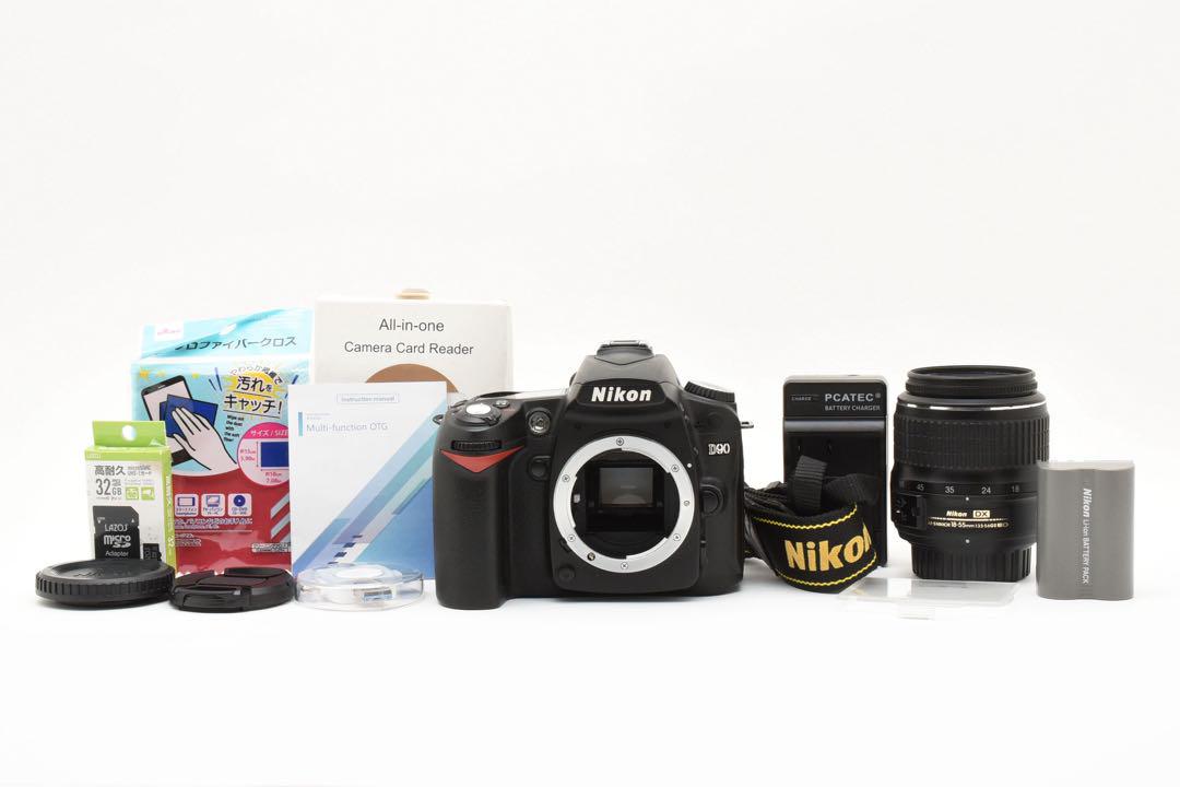 美品　Nikon D90 デジタル一眼レフカメラ　カードリーダーでスマホ転送 美品 Nikon D90 デジタル一眼レフカメラ カードリーダーでスマホ転送