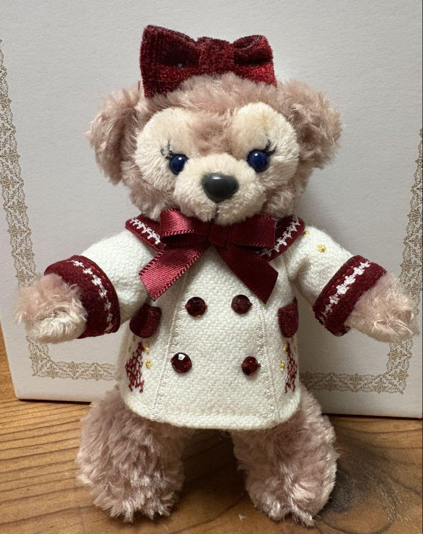 ダッフィー シェリーメイ イッツクリスマスタイム ぬいぐるみバッジ 2018 ダッフィー シェリーメイ イッツクリスマスタイム ぬいぐるみ