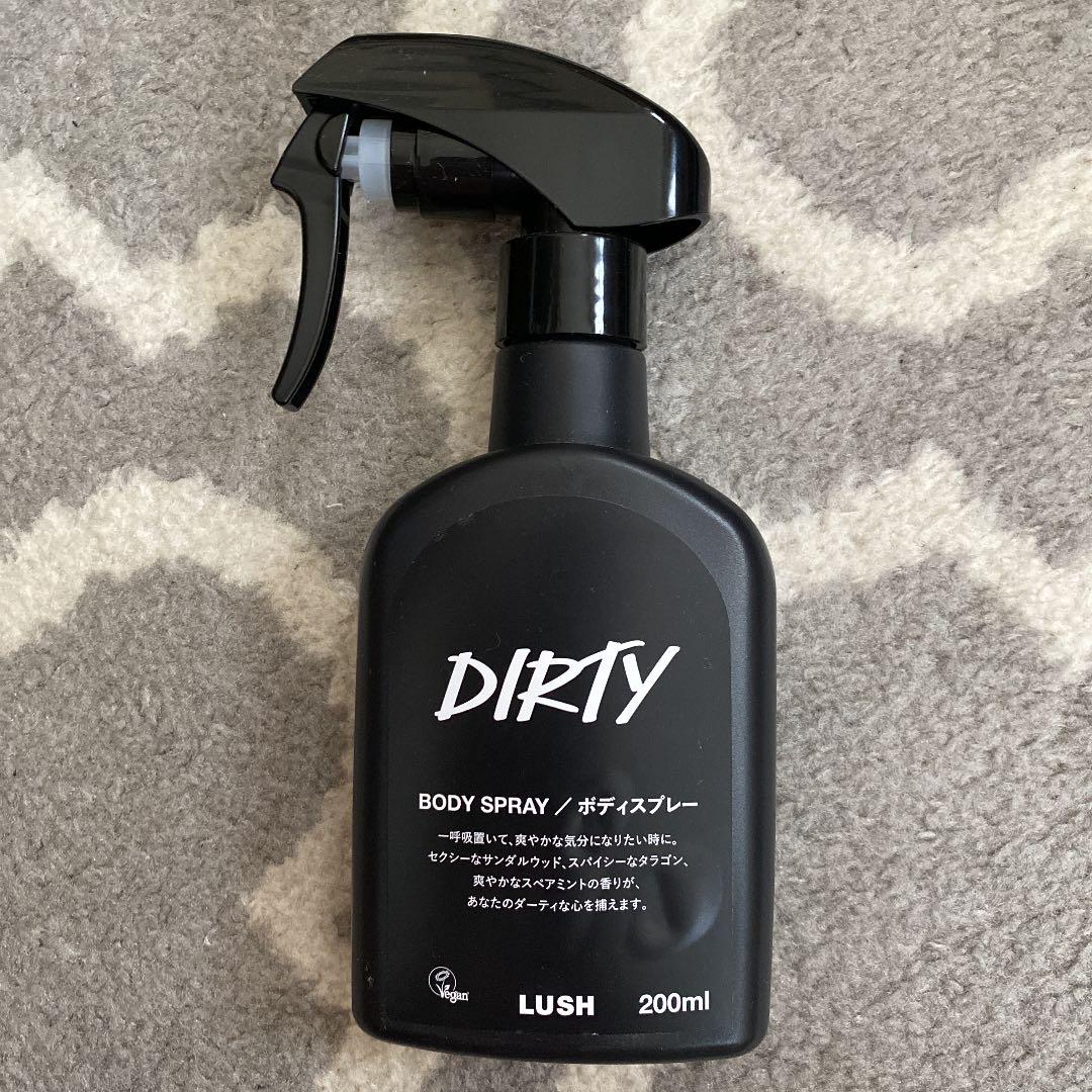 LUSH Dirtyボディスプレー