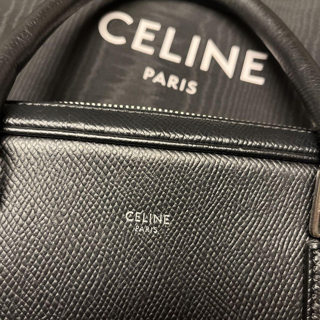 セリーヌ【CELINE】 ブリーフケース レザー 黒　ショルダー  書類鞄