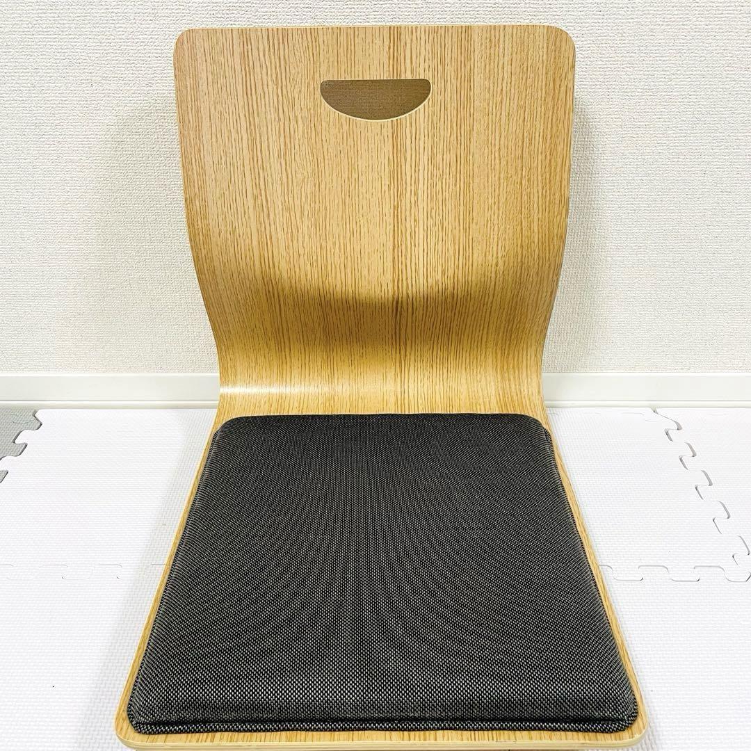 美品】ニトリ 木製 回転座椅子 2脚セット 座面クッション 回転式
