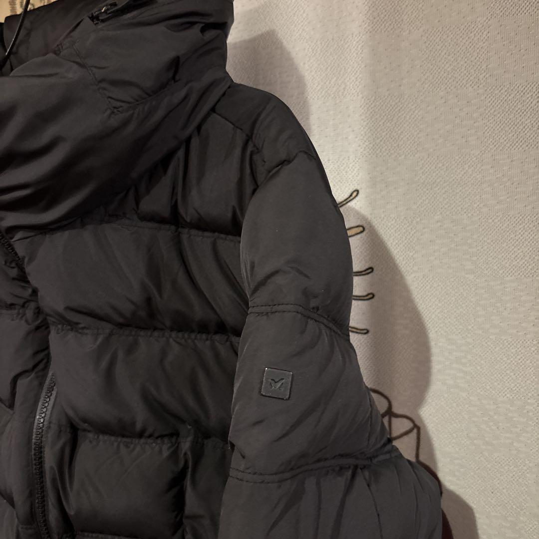 美品 MILLET ミレー ダウンジャケット レディース XL ダークグレー