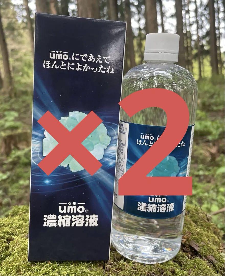 〈即購入ok!〉umo500ml 濃縮溶液　2本 ウモ　シリカ　珪素