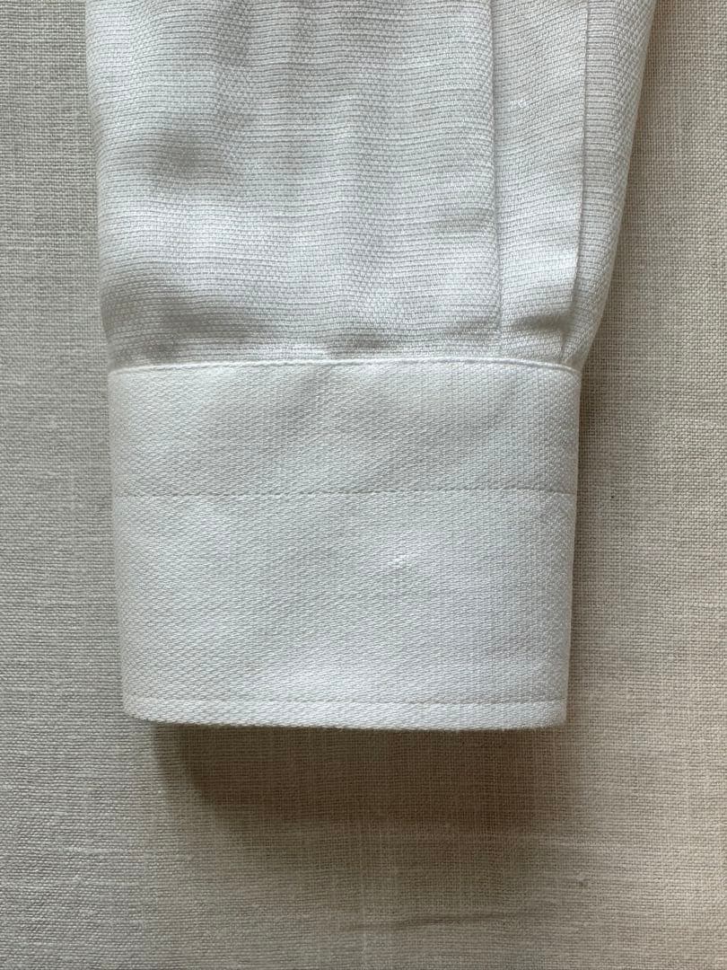 【美品クリーニング】ERRICO FORMICOLAコットンリネンシャツ39M 【美品クリーニング】ERRICO FORMICOLAコットンリネンシャツ39M