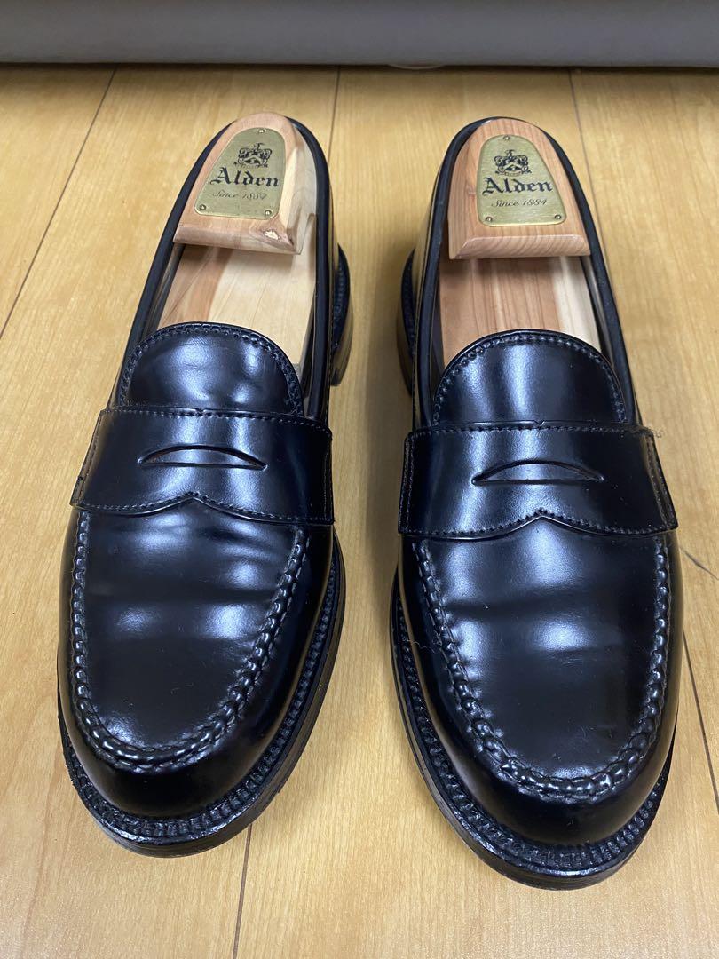 Alden オールデン コードバン 987ローファー 7D 純正シューツリー付