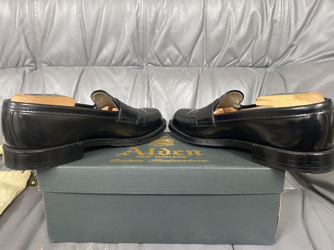 Alden オールデン コードバン 987ローファー 7D 純正シューツリー付