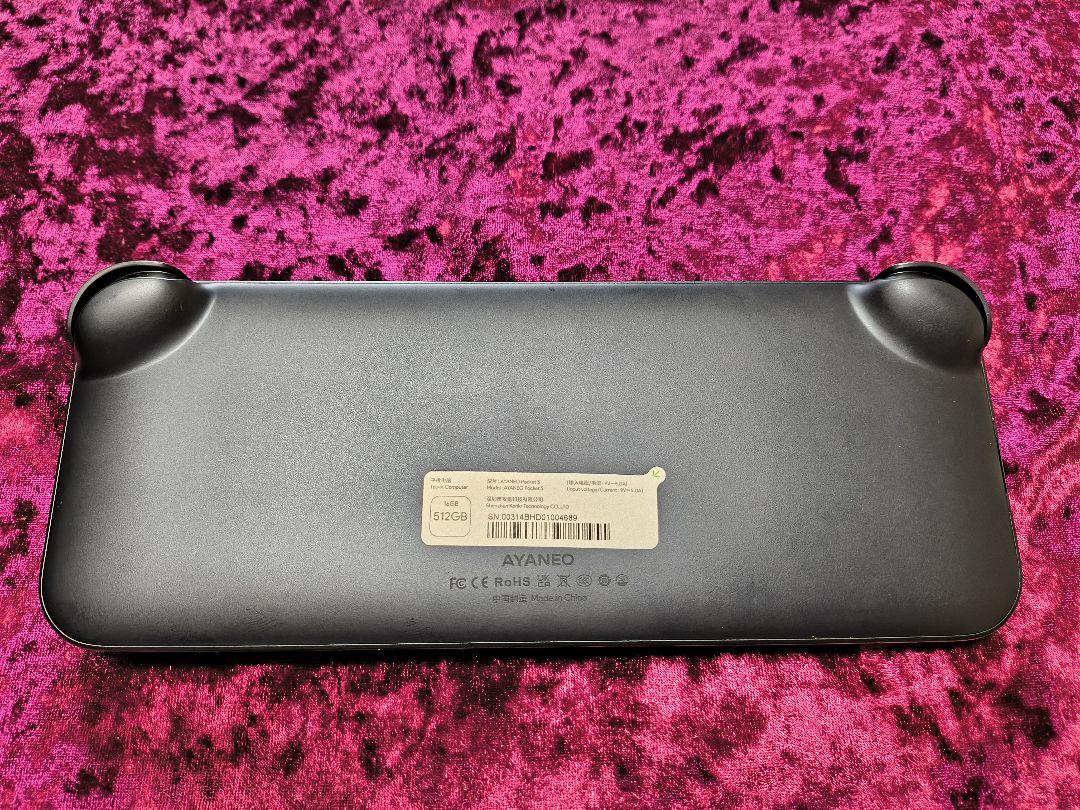 AYANEO PocketS 16GB 512GB 1440P ブラック