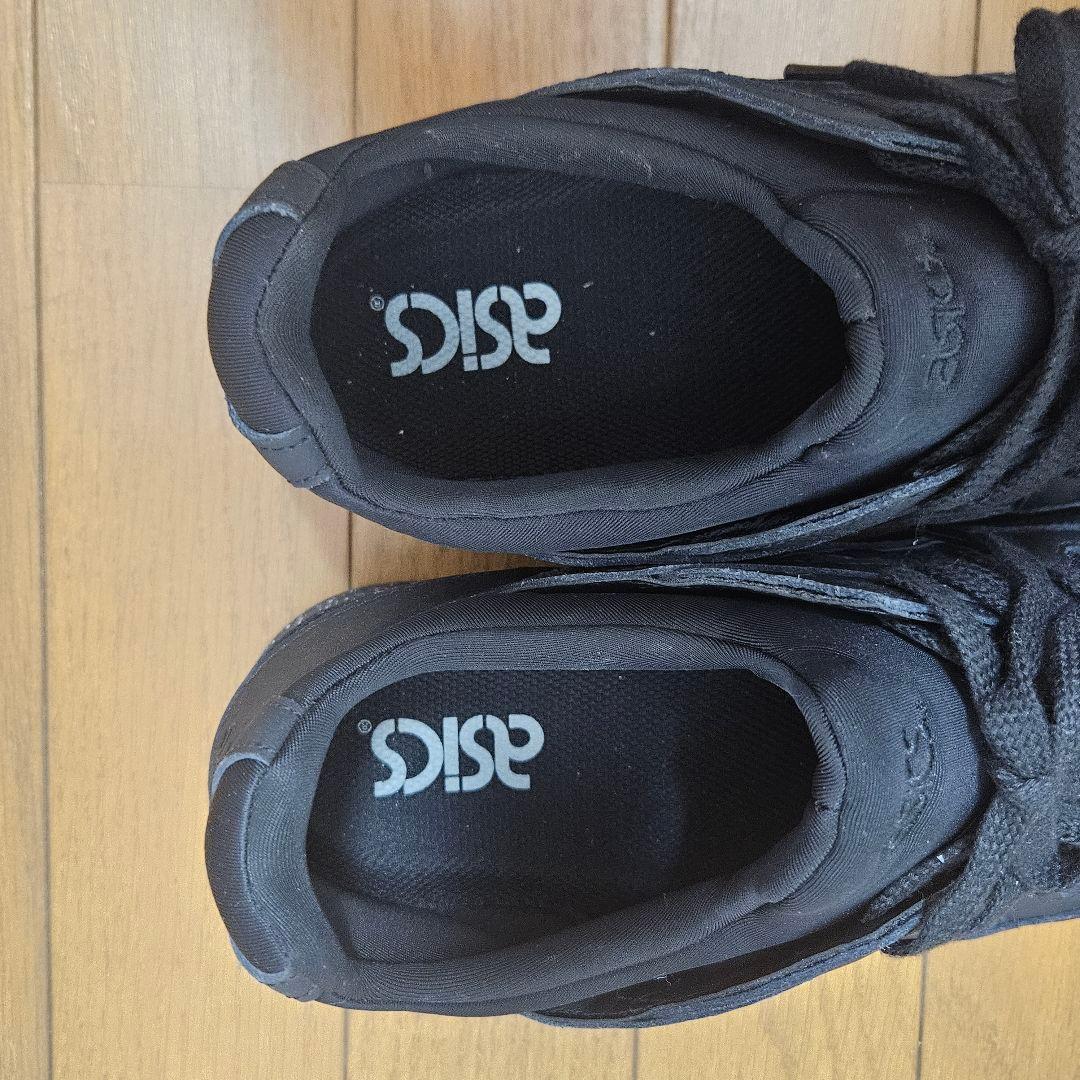 極美品☆ asicstiger GEL-LYTE Ⅴ メッシュ 軽量 黒