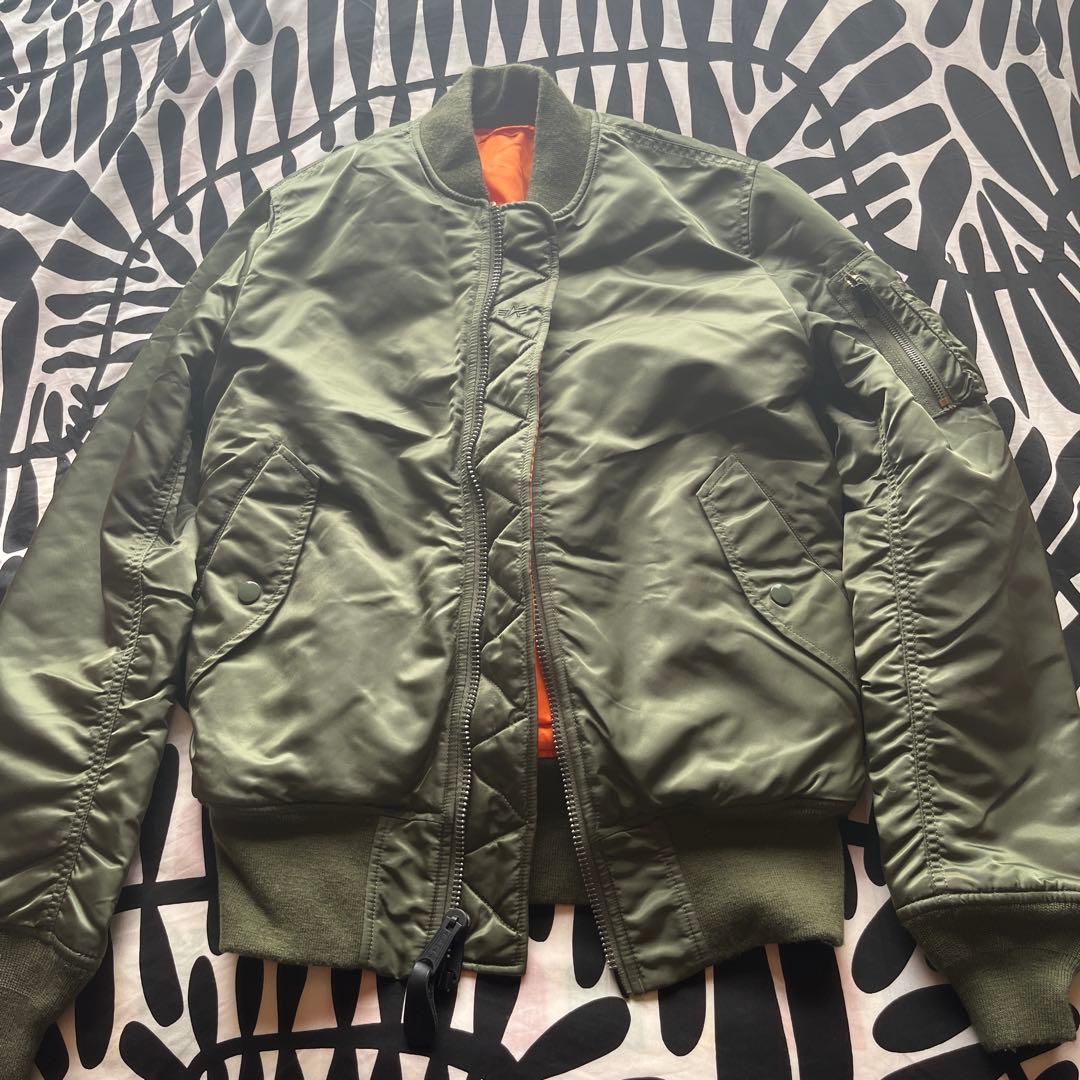 ALPHA MA-1ジャケットS ALPHA INDUSTRIES