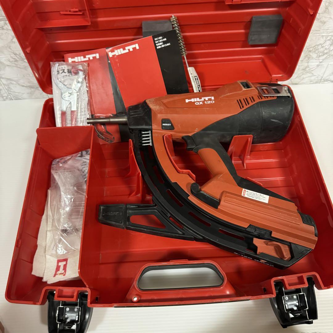 HILTI ヒルティ　GX120 内装業・ 電気・機械設備用 ガス式鋲打　ガス銃