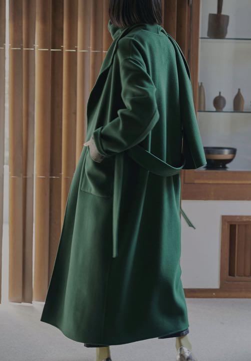 定番在庫あ STAND COLLAR SCARF COAT 8YW32-m74887029782 新作登場得価