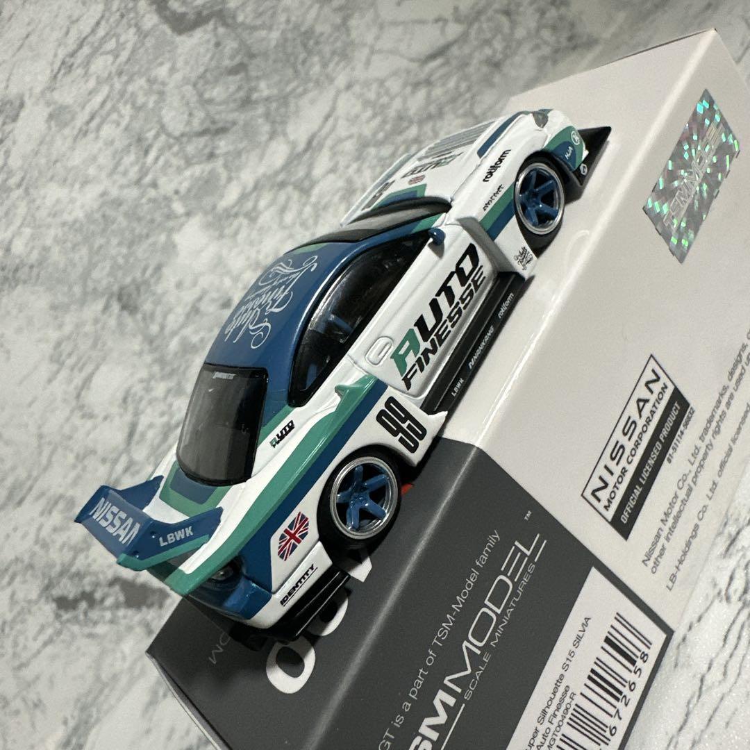 ミニカー Nissan LB-Super Silhouette S15 Silvia