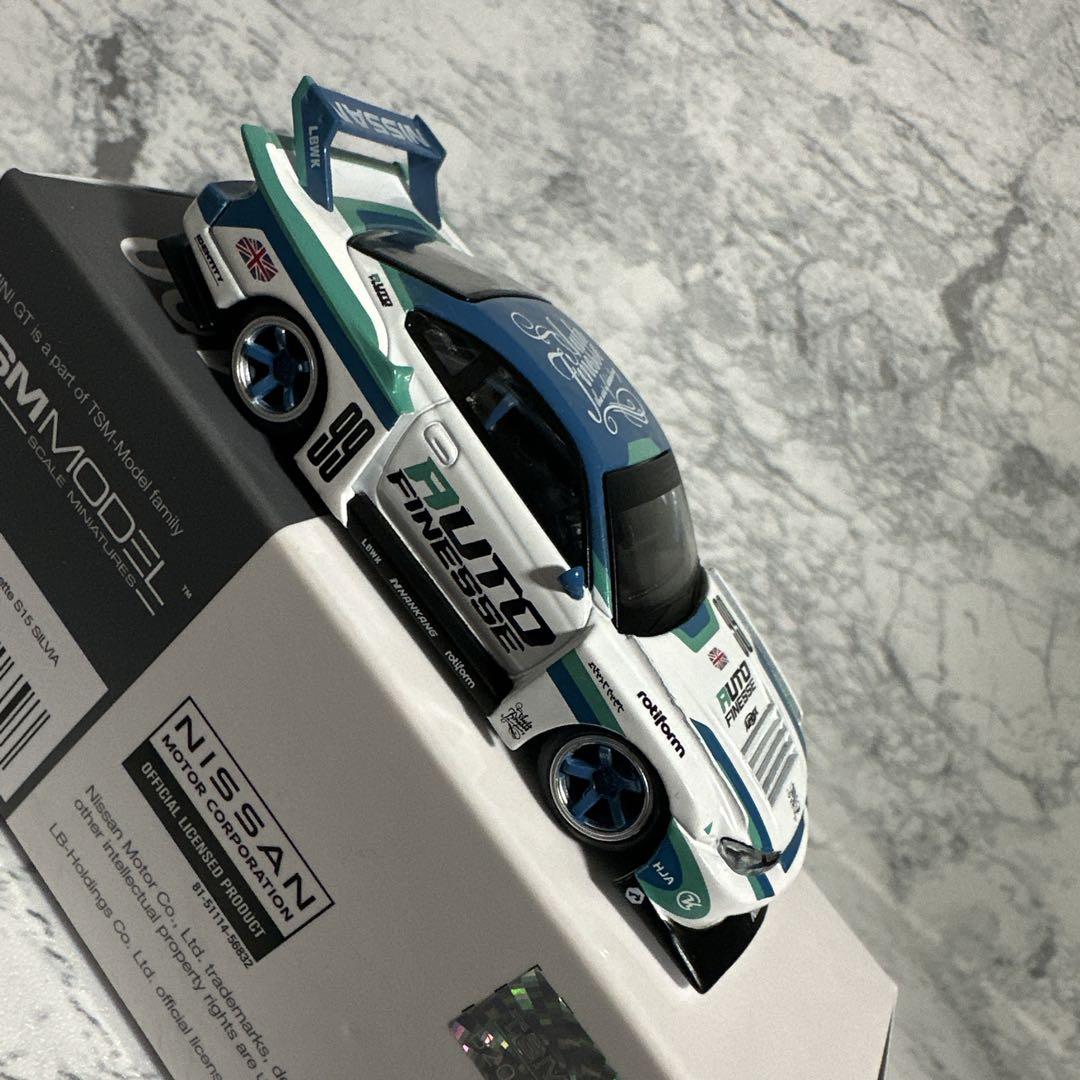 ミニカー Nissan LB-Super Silhouette S15 Silvia