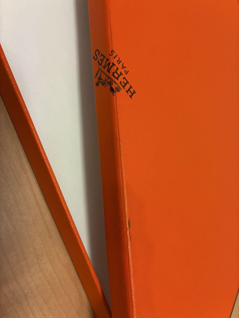 HERMES ♡リボンデザイン 三角スカーフ