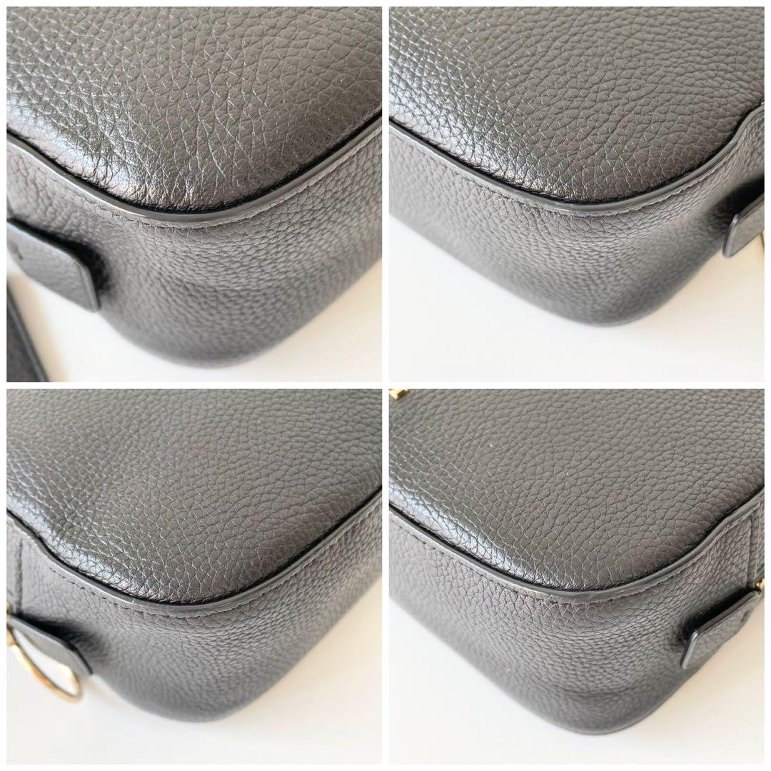 【ほぼ新品】COACH カメラバッグ ショルダーバッグ チェーン
