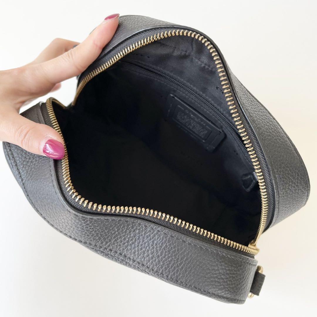 【ほぼ新品】COACH カメラバッグ ショルダーバッグ チェーン