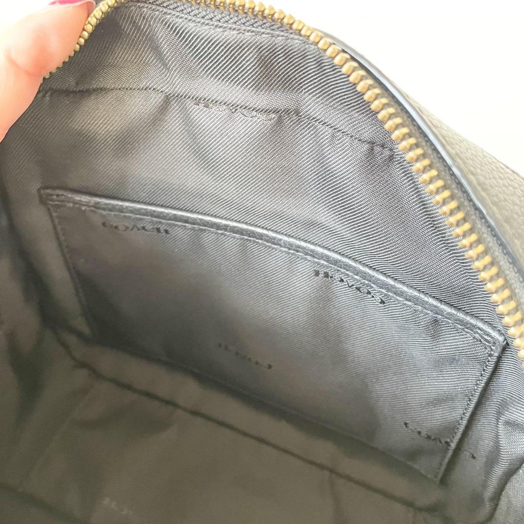 【ほぼ新品】COACH カメラバッグ ショルダーバッグ チェーン
