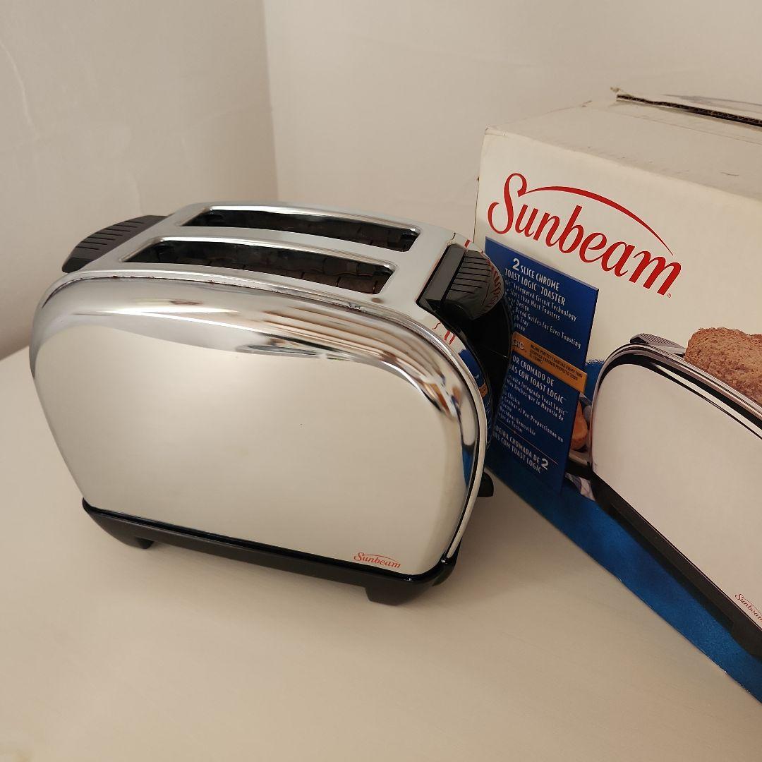 ☆未使用•ヴィンテージ☆サンビーム•ポップアップトースター☆ 新品・未使用】サンビーム ポップアップトースター レトロ