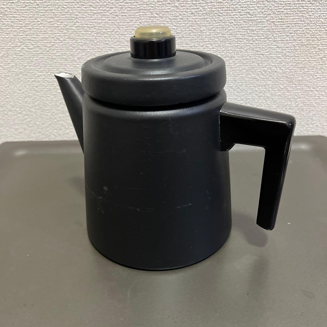 FINEL フィネル Arabia ホーローケトル マットブラック ビンテージARABIA