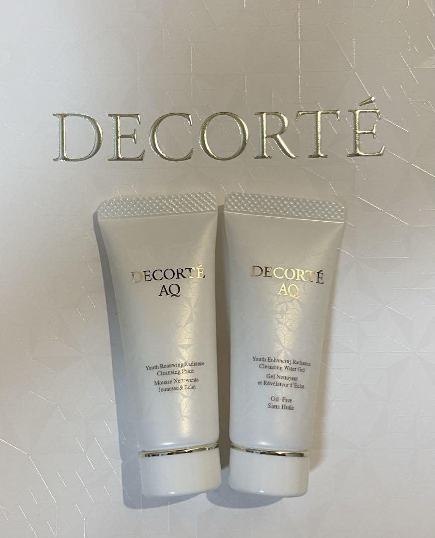 DECORTÉ AQ 試供品付　洗顔クリーム & クレンジングオイル セット DECORTÉ AQ 試供品付洗顔クリーム & クレンジングオイル セット