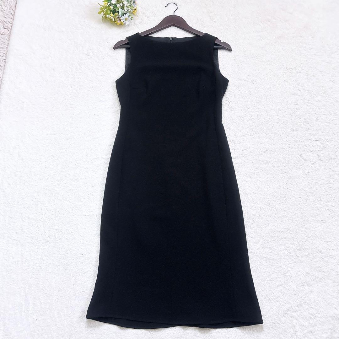 《美品》セオリー Admiral Crepe mermaid dress 黒 M