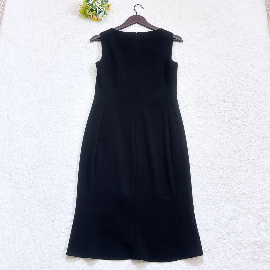 《美品》セオリー Admiral Crepe mermaid dress 黒 M