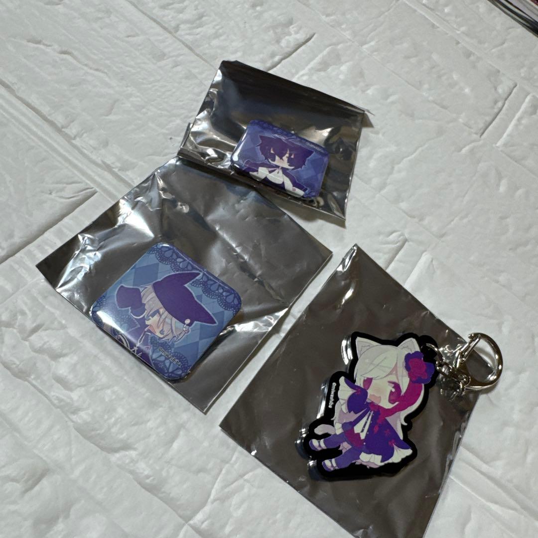 Alicemare プリンセスカフェ　缶バッジ　アクリルキーホルダー