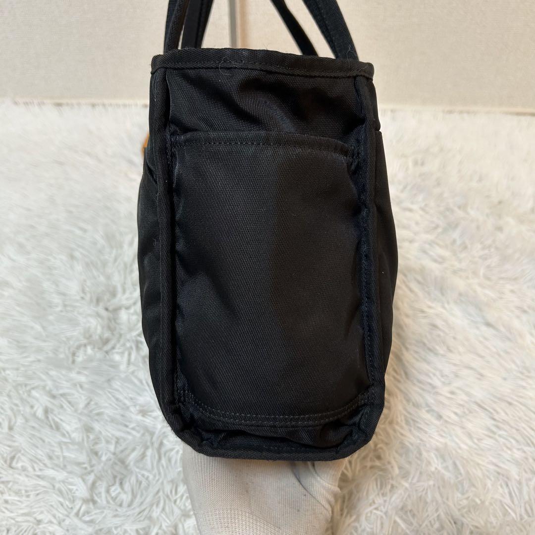 【超人気/シア　美品】ポーターガール　トートバッグ　ビジネス　黒　A4可能 超人気✨シア S/美品】ポーターガール トートバッグ ビジネス 黒