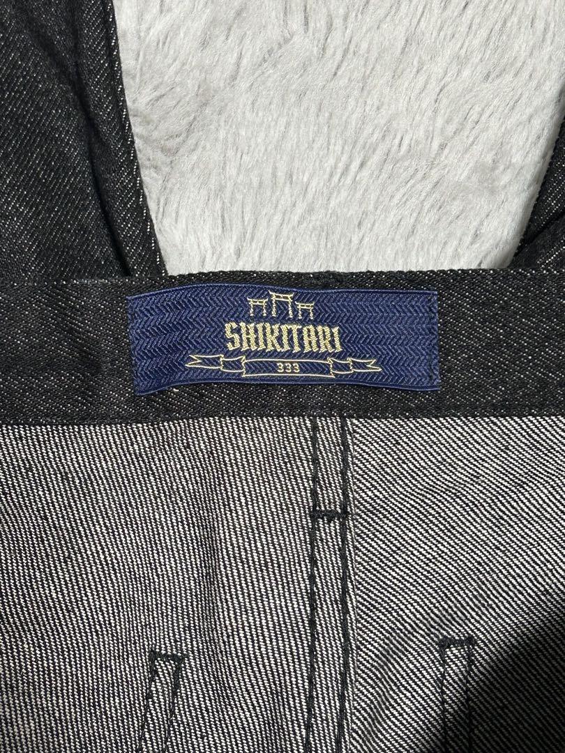 SHIKITARI フレアデニム　Side snap bell-bottom