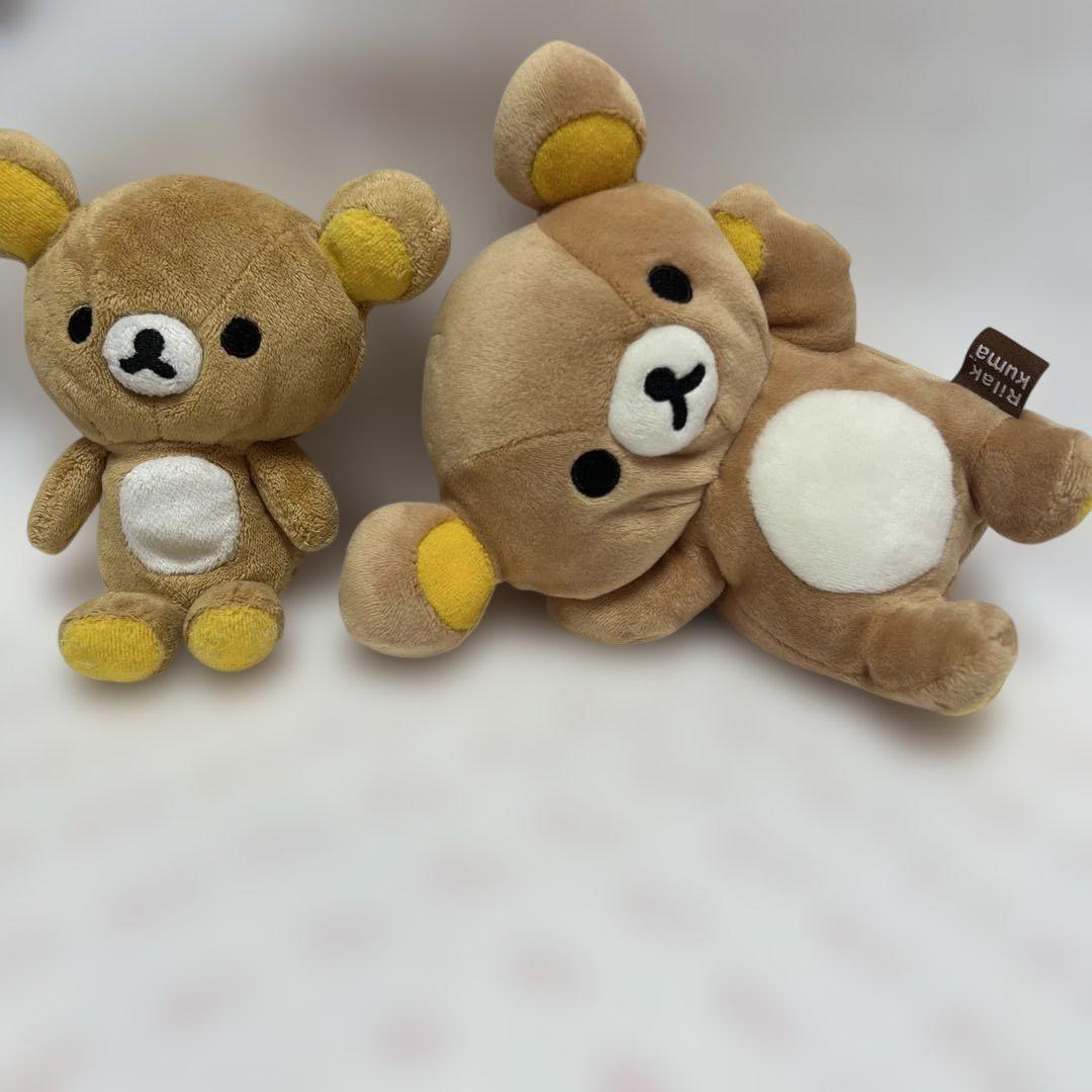 リラックマ スーパーもーちもちリラックマ　ぬいぐるみ　San-X サンエックス