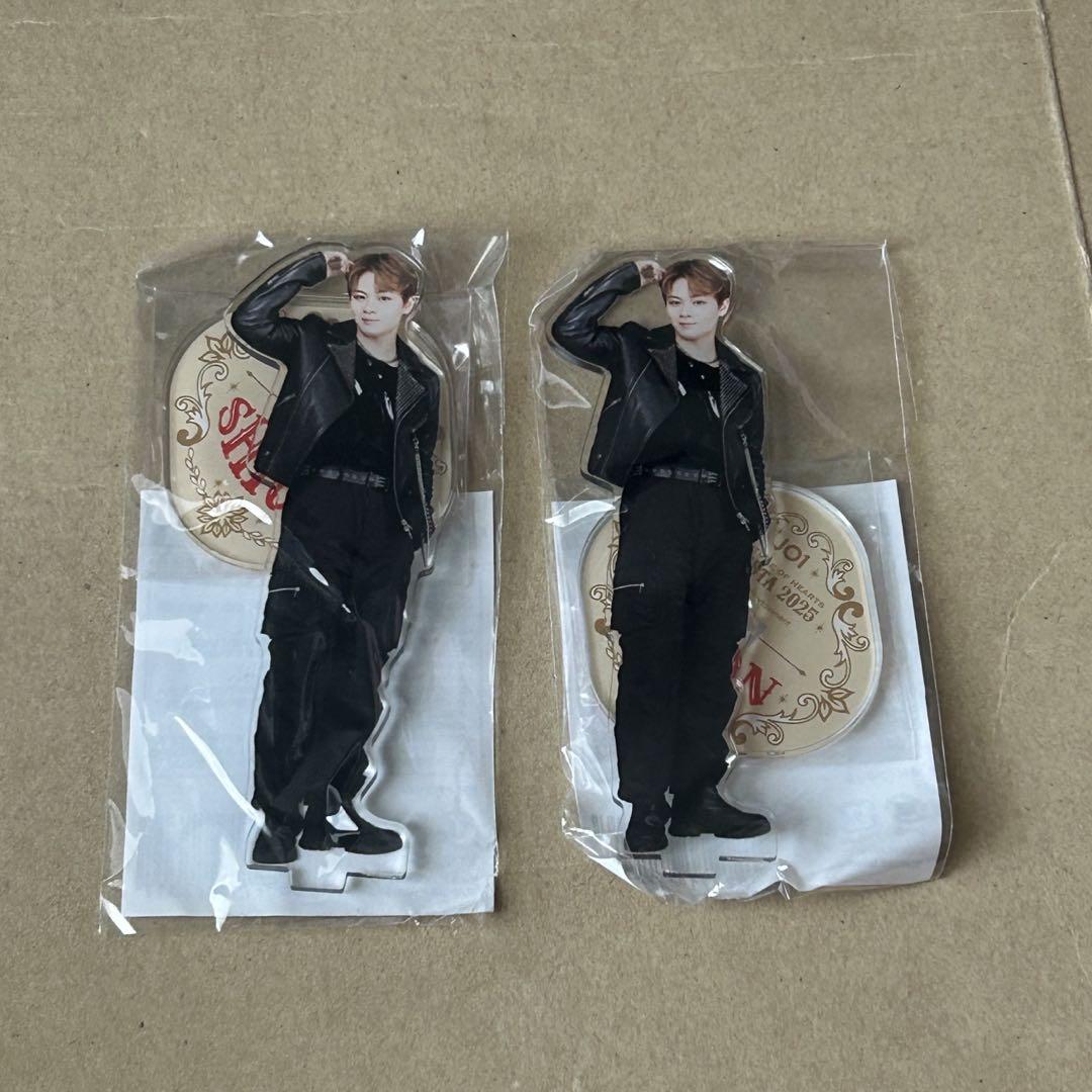 鶴房汐恩 JO1 トレカ アクキー アクスタ 缶バッジ セット まとめ