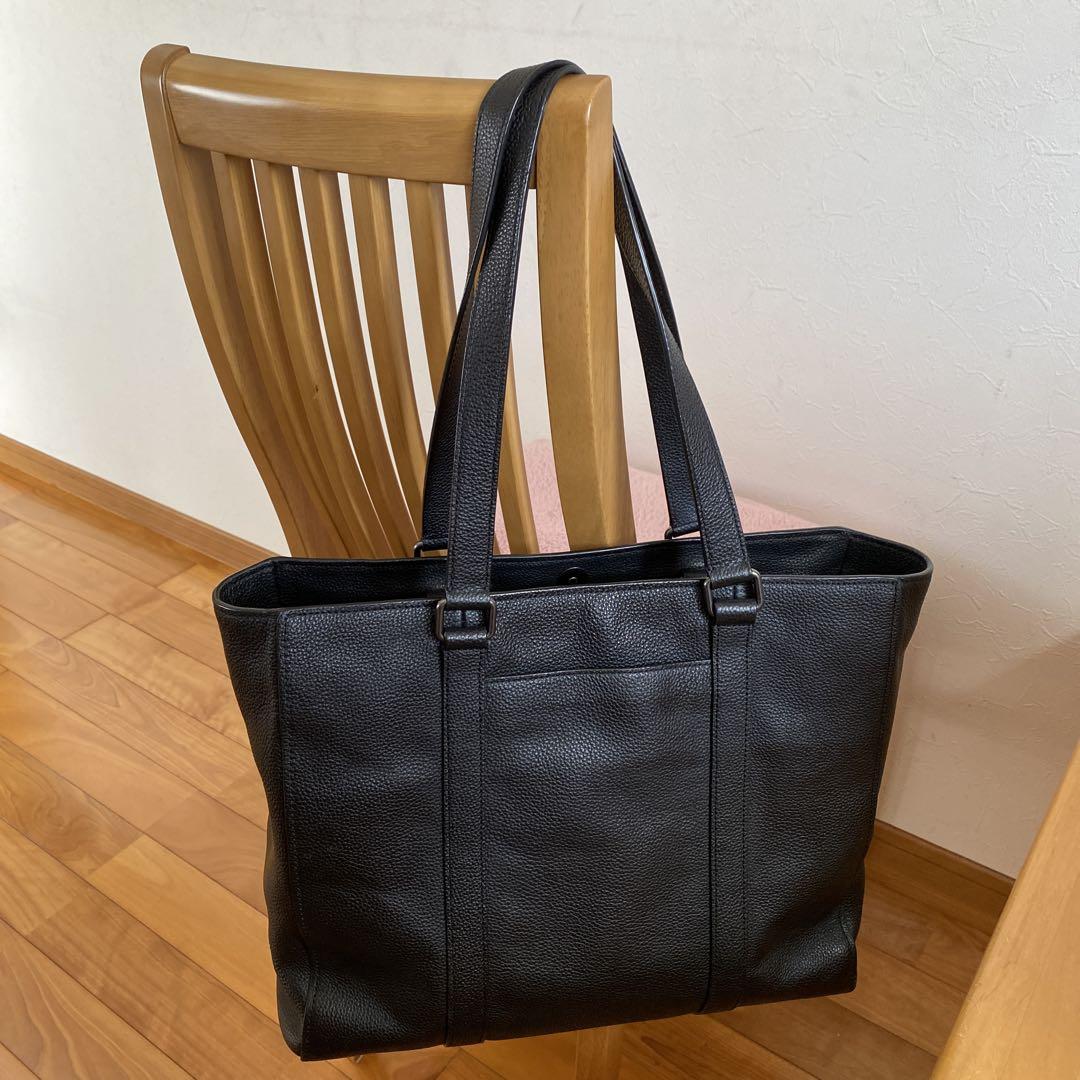 コーチ 本革 COACH ハドソン トートバッグ レザー 2way - メルカリ
