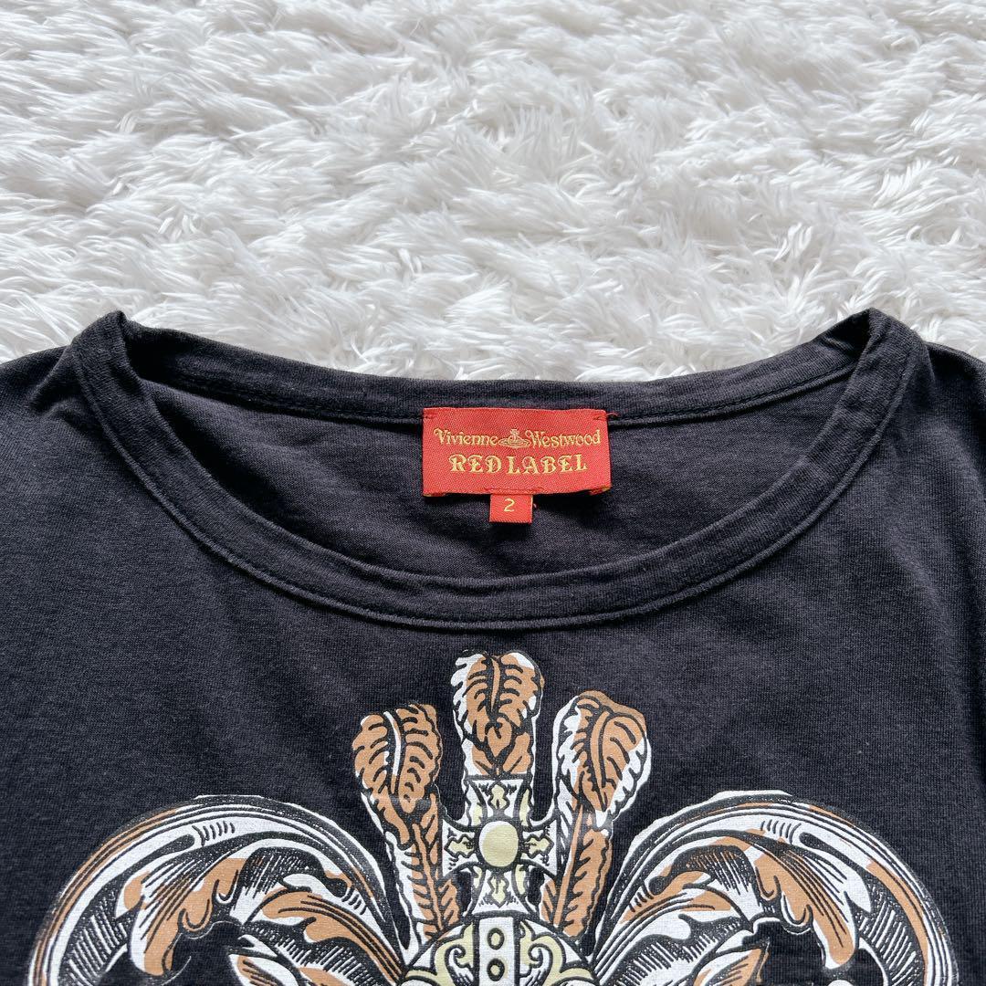 Vivienne Westwood 変形　カットソー　Tシャツ　オーブプリント